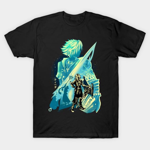 Blitzball Player Tidus  v2 T-Shirt by HyperTwenty